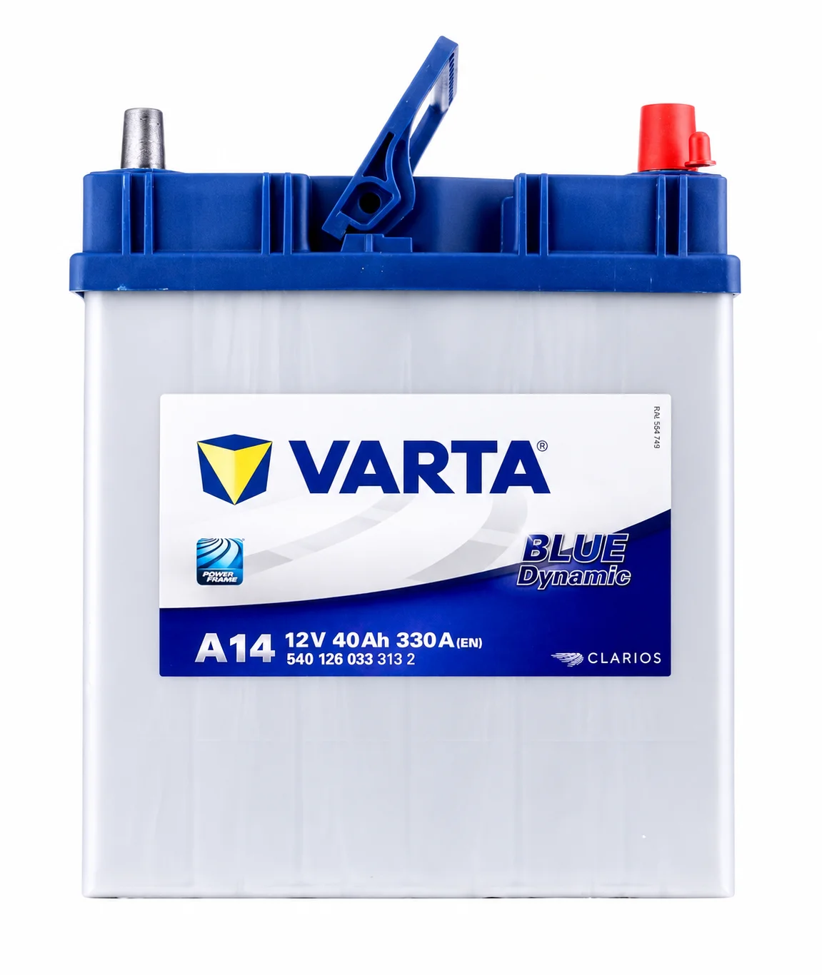 VARTA BLUE  NS40
